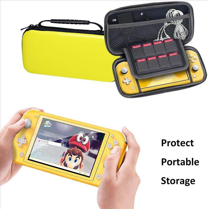 Accept Customized Zipper Closure Shockproof Hard Case For Nintendo Switch-Lite Portable Travel Bag